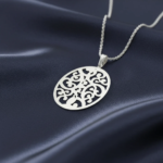 گردن آویز نقره کد 7