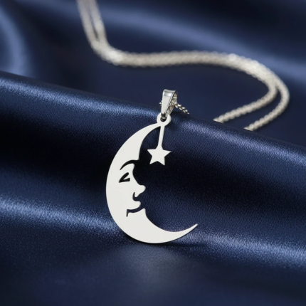 گردن آویز نقره کد 15